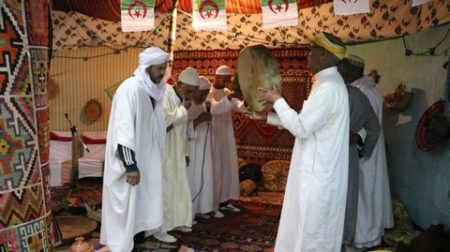 الفرقة الفلكلورية “نور الهدى” تمتع الجمهور الطارفي