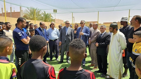 تدشين خمسة ملاعب جوارية ببلديتي ورقلة و الرويسات 
