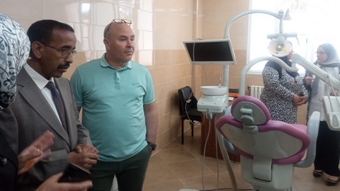 تدشين قاعة وحدة الصحة المدرسية بباش جراح