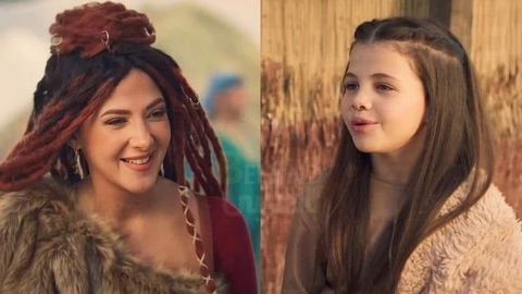 “كايلا” ابنة دنيا سمير غانم خطفت الأنظار.. فنانون استعانوا بأبنائهم في أعمالهم