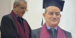 والي سعيدة يتحصل على شهادة الدكتوراه