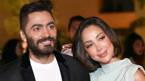 تتهم بسمة بوسيل باستغلال أولادها!.. نضال الأحمدية تبرئ تامر حسني من الخيانة
