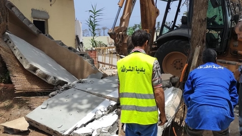 هدم وإعادة اسكان بعين البنيان 