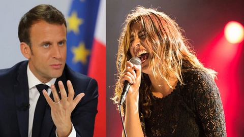 مغنية فرنسية تدعو لقتل ماكرون