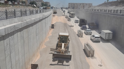استلام عما قريب النفق الأرضي المروري بالخروب