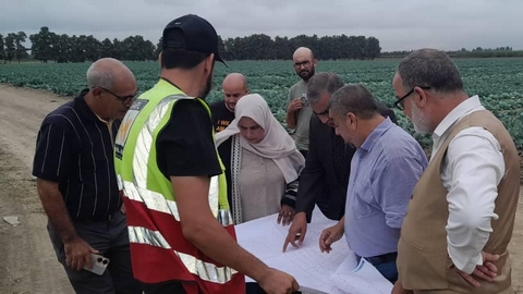 الوقوف على الأشغال الاستعجالية ببلديات براقي 