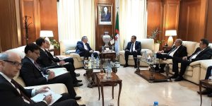 عرقاب يستقبل الرئيس التنفيذي لشركة “توتال إنرجي”