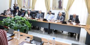 جلسة عمل بين لجنة الشؤون القانونية لمجلس الأمة ووفد عن هيئة حقوق الإنسان بالمملكة العربية السعودية