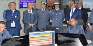 وفد من وزارة الداخلية الليبية يزور مقر المديرية العامة للحماية المدنية