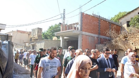 تسالة المرجة.. الوالي المنتدب يعاين الظروف المعيشية للسكان