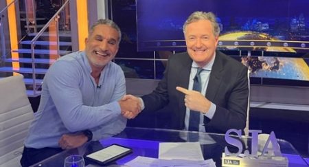 بعد تصدر مداخلته التريند.. باسم يوسف يعلن موعد حلقته الجديدة مع بيرس مورغان