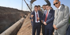 دربال يشدد على ضرورة تسليم مشروع تدعيم قناة تحويل المياه في آجاله المحددة 