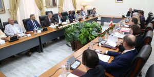 رئيس لجنة الشؤون الخارجية بمجلس الأمة يستقبل رئيس المجموعة البرلمانية الثنائية النمسا – شمال إفريقيا