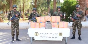 الجيش يحبط محاولات إدخال أكثر من 6 قناطير من الكيف المعالج المغربية