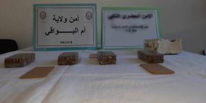 أم البواقي: حجز5ر1  كلغ من الكيف المعالج بعين مليلة