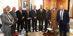 عرقاب يستقبل نوابا بالمجلس الشعبي الوطني عن ولاية المسيلة