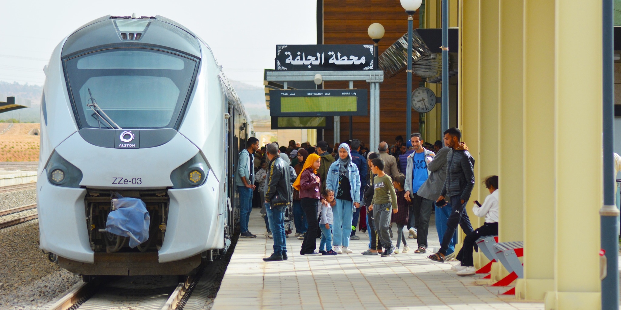 الجلفة 2023: خط جديد للسكك الحديدية شمال-جنوب عزز النقل بين عدة مناطق