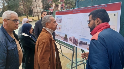 مشاريع المطاعم المدرسية بباب الزوار تحت مجهر الوالي المنتدب 