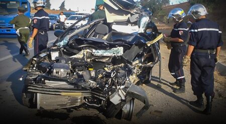 حوادث المرور: وفاة 4 أشخاص وإصابة 455 آخرين خلال ال48 ساعة الأخيرة