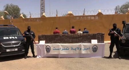 ضبط أزيد من قنطارين من الكيف المعالج بتمنراست