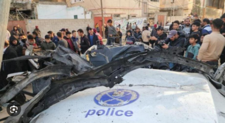 الداخلية” في غزة تدين اغتيال الاحتلال 7 من ضباط وعناصر الشرطة بحي التفاح