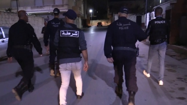 عمليات شرطية ليلية واسعة تسفر عن توقيف 288 مشتبها فيهم