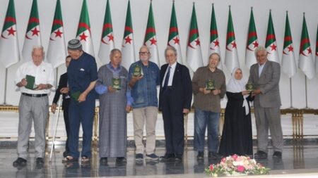 وزارة المجاهدين تكرم 38 مجاهدا من المحكوم عليهم بالإعدام