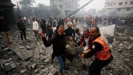 اثر هجوم الاحتلال الوحشي:عشرات الشهداء والجرحى على المحافظة الوسطى