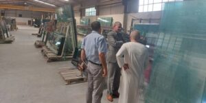 تصدير 70 طنا من مادة الزجاج إلى تونس