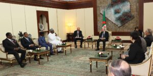 رئيس الجمهورية يستقبل رؤساء الوفود المشاركة في الاجتماع الوزاري للجنة الـ10 للاتحاد الافريقي المعنية بإصلاح مجلس الأمن