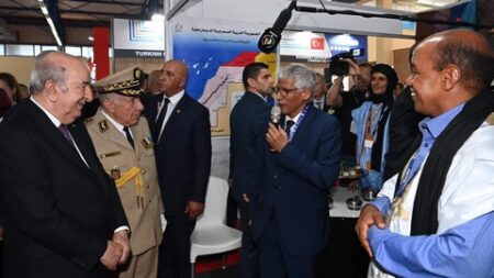 الجمهورية الصحراوية تشارك في الطبعة 55 من معرض الجزائر الدولي