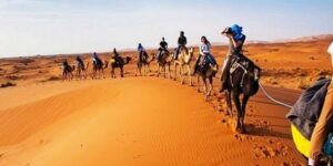 توافد نحو 3200 سائح من الجالية الوطنية المقيمة بالخارج على تاغيت.. انتعاش كبير لموسم السياحة الصحراوية