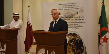 وزير الفلاحة يبرز عوامل سحب مشروع الشراكة الجزائرية-القطرية من الجلفة