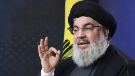 نصر الله يهدد “الكيان الصهيوني” بهجمات أبعد إذا استمر عدوانها على المدنيين