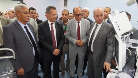 سايحي ورخروح في زيارة تفقدية لولاية غرداية