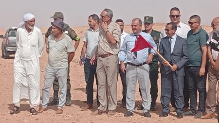 أولاد جلال.. إنجاز طريق يربط بين مركز بلدية الشعيبة و منطقة حاسي السيدة