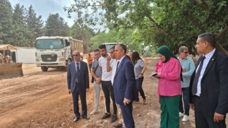 التعجيل بإتمام المشاريع المنجزة بحديقة الحيوانات و التسلية بحيدرة