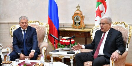 بوغالي يشيد بقوة وتجذر العلاقات بين الجزائر وروسيا