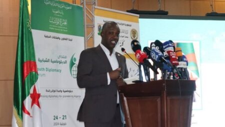 حيداوي يشيد بالجهود التي تبذلها الجزائر في سبيل ترسيخ مكانتها في المحافل الدولية
