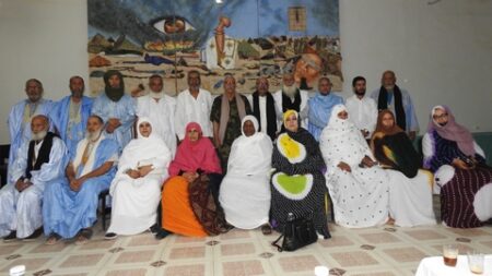 رئيس الجمهورية الصحراوية يستقبل بعثة الحجاج بعد أداء مناسك الحج