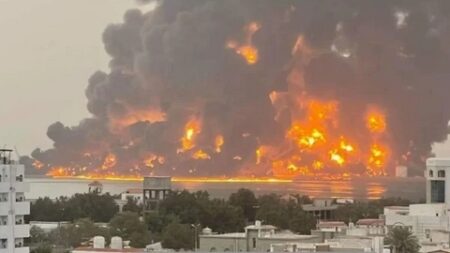 قتلى وجرحى وحرائق بهجوم صهيوني على اليمن