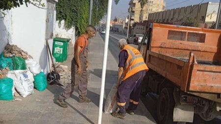 استمرار عمليات التنظيف بثلاث مقاطعات بالعاصمة نهاية كل أسبوع