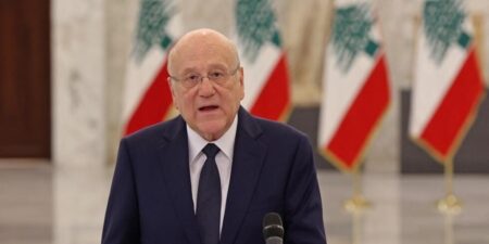 رئيس الحكومة اللبنانية يشكر وقوف الجزائر المستمر إلى جانب لبنان