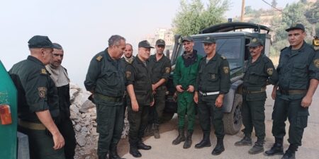 تيزي وزو : المدير العام للغابات يقف على سير عمليات اخماد الحرائق