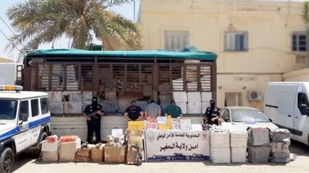 المغير : إحباط تهريب بضاعة بقيمة 27 ملياراً