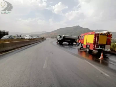 البويرة : غلق مؤقت للطريق السيار