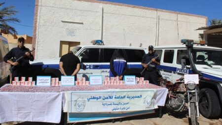 توقيف 08 أشخاص من بينهم مطلوبين مع حجز مخدرات ومؤثرات عقلية