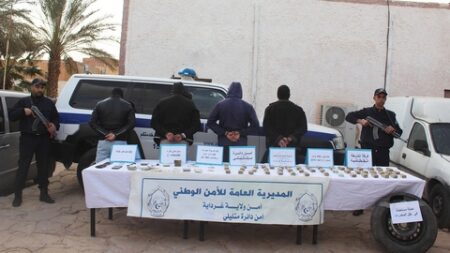 غرداية.. الشرطة توجه ضربة موجعة لمافيا المهلوسات