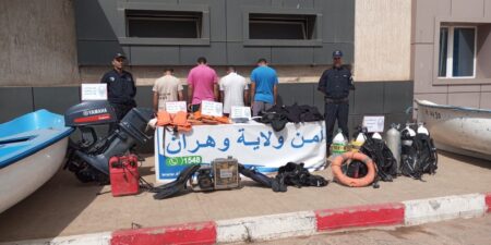 وهران: الإطاحة بشبكة إجرامية للهجرة غير الشرعية