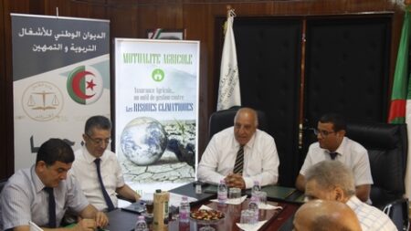 توقيع اتفاقية اطار بين الصندوق الوطني للتعاون الفلاحي و الديوان الوطني للأشغال التربوية والتمهين